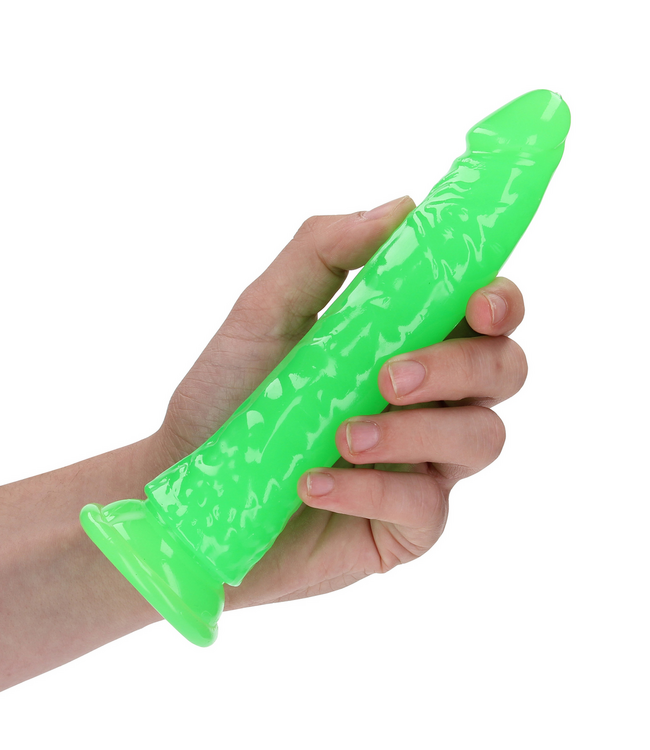 RealRock RealRock Glow In The Dark Realistische Dildo Met Zuignap 18 cm