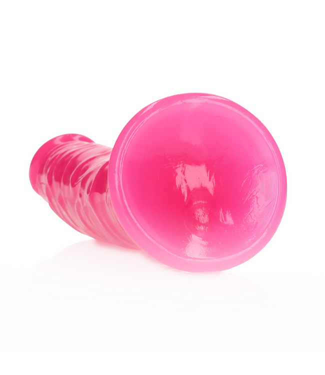 RealRock REALROCK Glow in the Dark Dildo 20 cm – Saugnapf & phthalatfrei