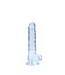 RealRock Realistic 19 cm Dildo with Balls - Safe, Crystal Clear, Suction Cup