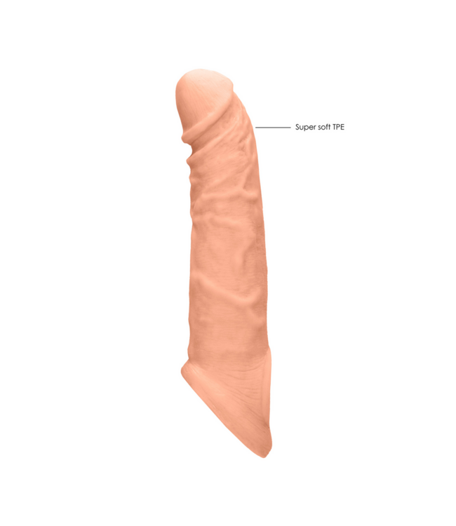RealRock RealRock Penishülle 8/20 cm – Lebensecht, sicher & hautfreundlich