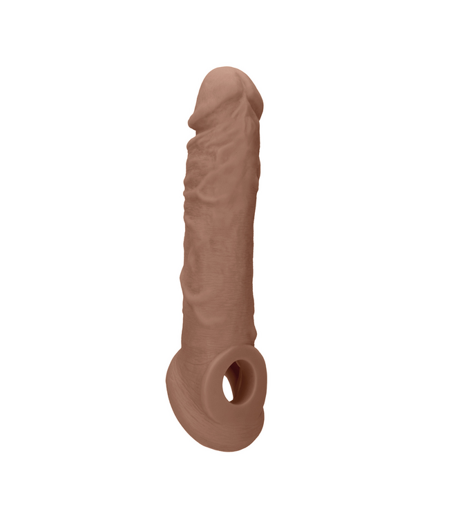 RealRock Realistisch TPE Penis Sleeve 21,9 cm – Veilig, Zacht & Duurzaam Genot