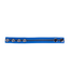 Red Leather Verstelbare Leren Cockring Blauw 60mm Metalen Drukknopen - Stevig & Comfortabel
