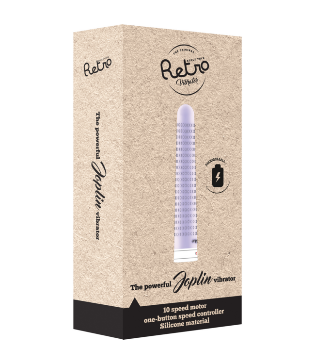 Retro Joplin Retro 10-Speed Vibrator - Vintage Design, Modern Pleasure