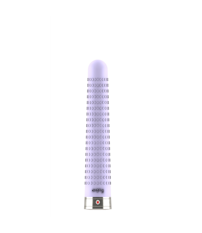 Retro Retro Door Shots Vibrator Paars – 10 Snelheden Met Ruitpatroon & USB-oplaadbaar