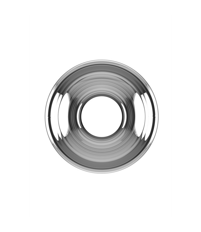 Sono Sono by Shots Buttplug Holle Tunnel Met 3 Ringen 1,2 cm Diameter Transparant