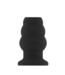 Sono Holle Tunnel Buttplug Met 3 Ringen Medium 1,2 cm Voor Vibrators En Glijmiddelen