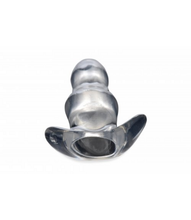 XR Brands Clear View Hohl Analplug Klein 8,9 cm – Flexibel und Transparent