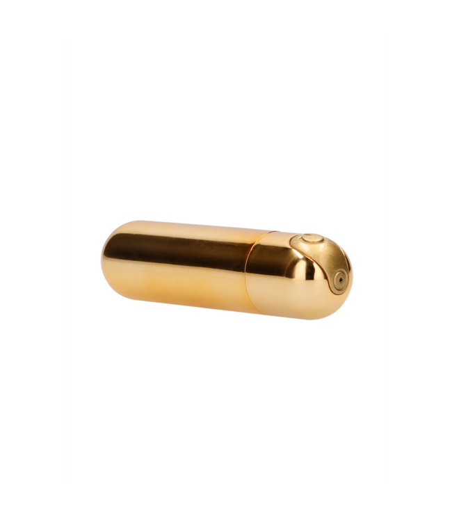 Be Good Tonight Be Good Tonight 10 Speed Mini USB Oplaadbare Bullet Vibrator Goud