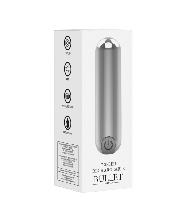 Be Good Tonight Kompakter, wiederaufladbarer Bullet-Vibrator – 7 Stufen, wasserdicht, leise