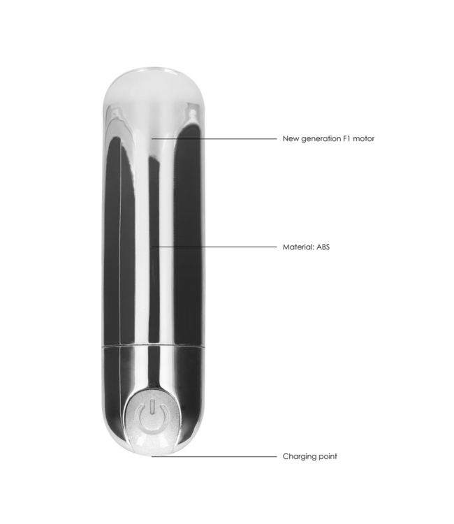 Be Good Tonight 10-Speed USB Rechargeable Waterproof Bullet Vibrator - Quiet & Powerful