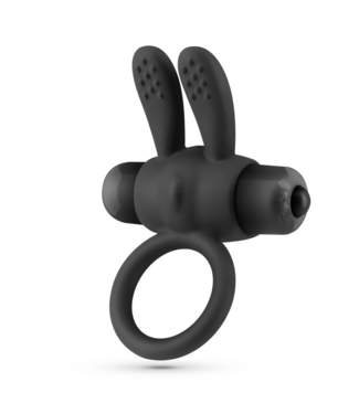 Crushious Pluto Vibrating Cock Ring - Black, 10 Settings, Perfect for Beginners