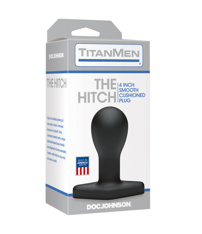 Doc Johnson The Hitch 1.7 cm Comfortable Anal Plug - Safe, Durable & Flexible Design