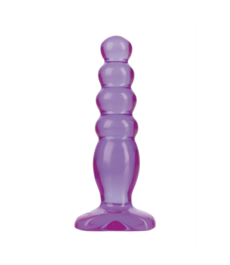 Doc Johnson Doc Johnson Crystal Jellies 5 Anale Flexibele Plug Met Gegradueerde Bubbels 14 cm