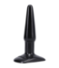 Doc Johnson Classic Small Black Butt Plug - Safe, Comfortable, Beginner-Friendly