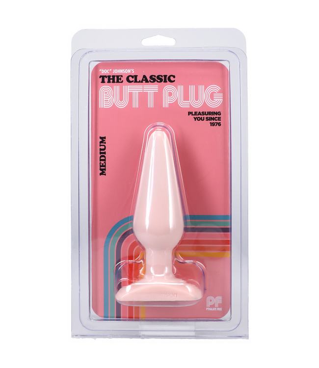 Doc Johnson Classic 5.5-Inch Butt Plug – Safe, Comfortable & Beginner-Friendly