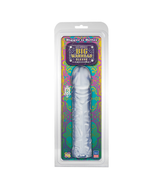 Doc Johnson Big Warhead 8-Inch Penis Sleeve – Comfort, Safety & Intense Pleasure