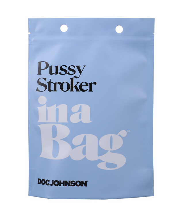 Doc Johnson Frosted ULTRASKYN Pussy Stroker – Realistic & Compact Pleasure Device