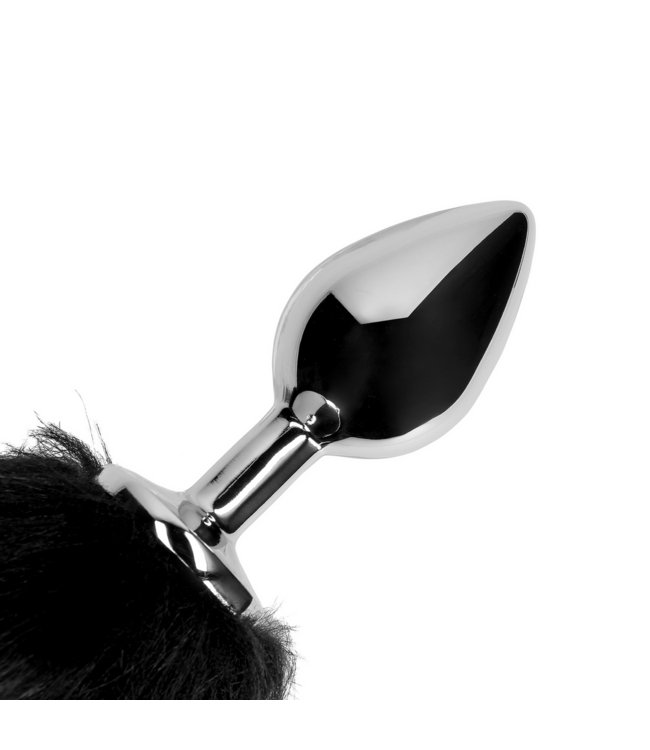 Ouch! Fuchsschwanz & Metall-Buttplug 11,7 cm | Aufregende Rollenspiele