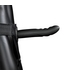 Ouch! Holle Gebogen Strap-On Met Reliëf En Verstelbare Heupband Zwart - 20,6 cm