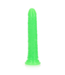 RealRock REALROCK Glow Dildo 22 cm - Schlank, Saugnapf, für analen & vaginalen Gebrauch