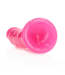 RealRock Glow in the Dark Slim Realistic Dildo 22 cm with Suction Cup