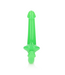 RealRock RealRock Handsfree Glow In The Dark Dildo Met Zuignap 12 cm