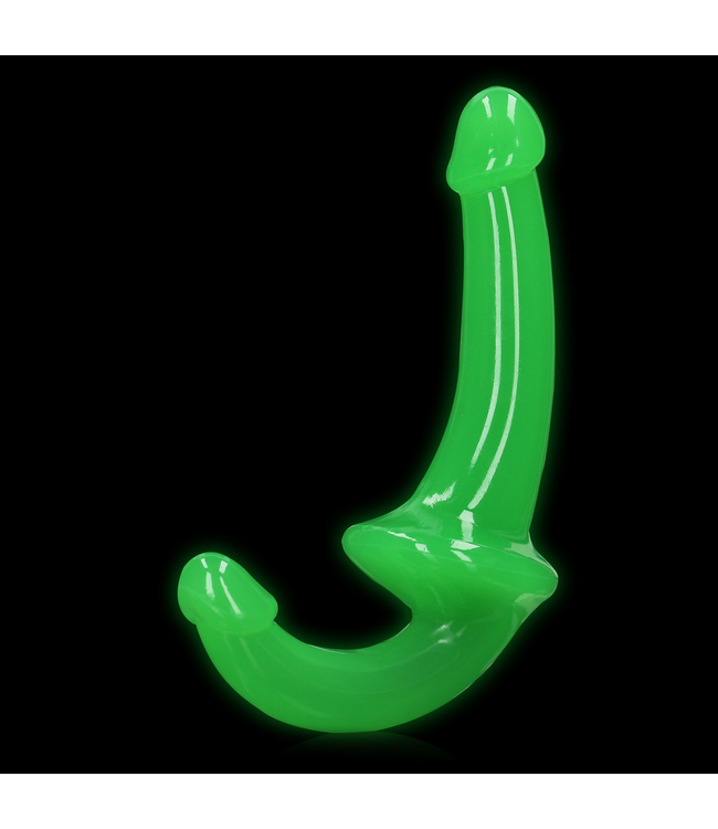 RealRock RealRock Handsfree Glow In The Dark Dildo Met Zuignap 12 cm
