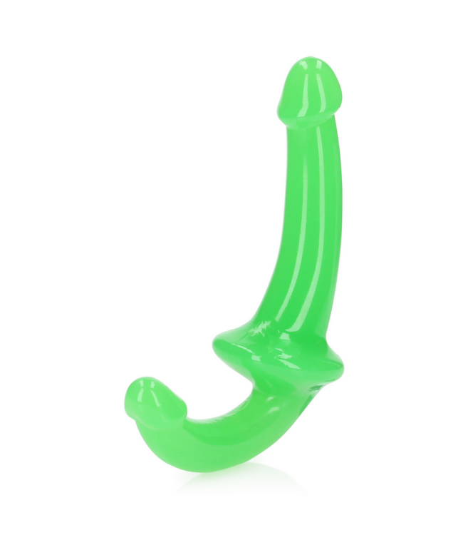 RealRock REALROCK Glow In The Dark 12cm Strapless Strap-On Dildo