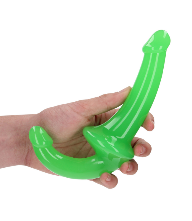 RealRock REALROCK Glow In The Dark 12cm Strapless Strap-On Dildo