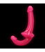 RealRock RealRock Glow in the Dark Dildo 12 cm Met Zuignap Voor Handsfree Gebruik