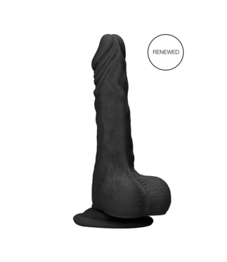 RealRock Realistische Dildo Met Zuignap En Testikels 13,7 cm Van Zacht TPE