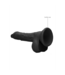 RealRock Realistic 13.7cm Dildo with Testicles - Soft TPE & Suction Cup