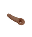 RealRock RealRock Realistische Dildo 19,8 cm Veilig Ftalatenvrij TPE Bruin