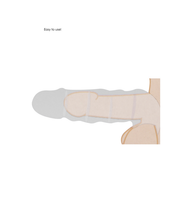 RealRock RealRock Realistische Dildo 19,8 cm Veilig Ftalatenvrij TPE Bruin