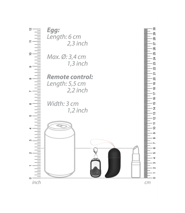 Shots Toys Draadloos Vibrerend G-Spot Ei Met 10 Modi En Afstandsbediening Tot 20m