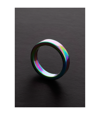 Steel by Shots Eloxierter Edelstahl Cockring 0,3x2/8x50 mm – Stilvoll & Langlebig