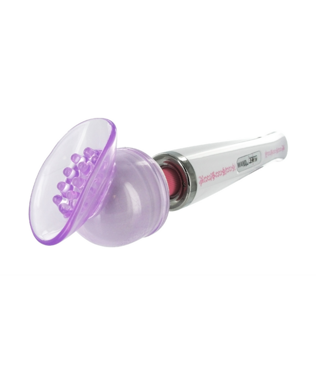 XR Brands Lily Pod Lila – Optimaler Wandmassage-Aufsatz für tiefere Entspannung