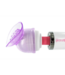 XR Brands Lily Pod Wand Attachment Paars Met Zachte Comfortlaag Voor Diepe Massage