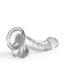 Crushious Crushious Flexibele Transparante Jelly Dildo Met Zuignap 17,5 cm