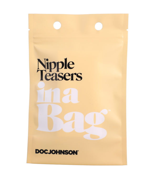 Doc Johnson Nipple Teasers Smoke Black Zuigstukken Met Handsfree Sluiting