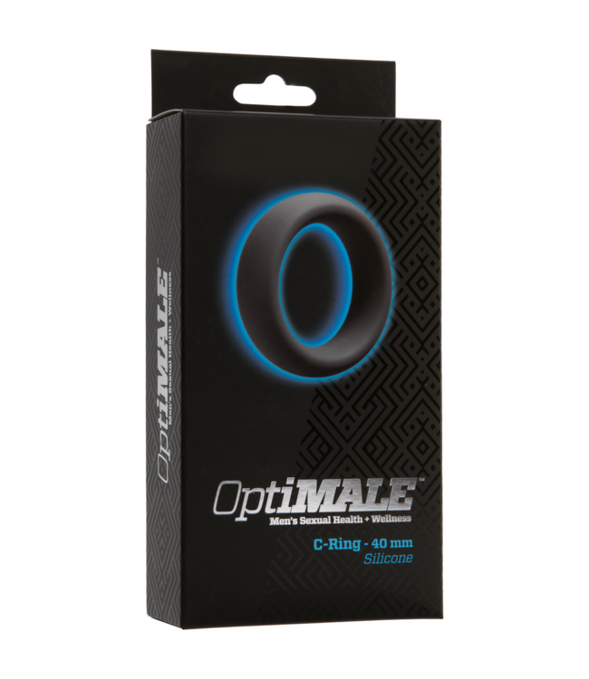 Doc Johnson OptiMALE 40 mm Cockring – Dehnbares Silikon für starke Erektionen