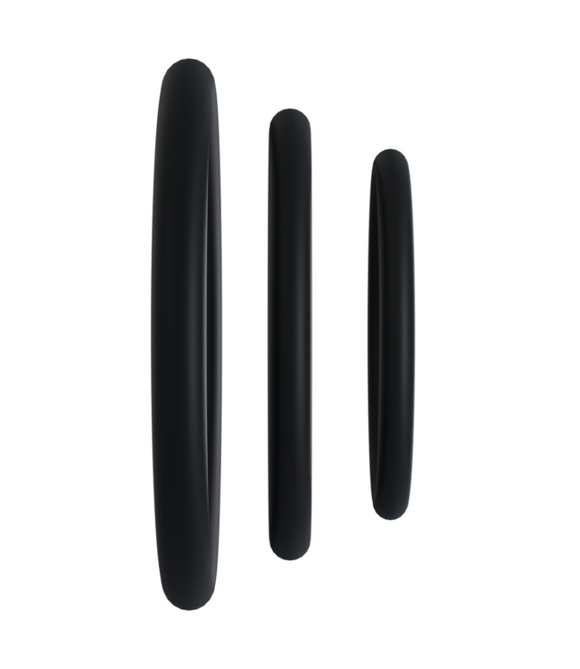Doc Johnson Tri-Pack Cockring-Set – Komfort & Stärke für maximale Erektion