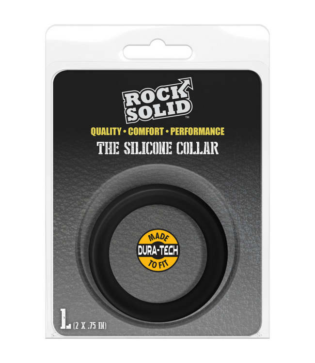 Doc Johnson Silicone Collar Cockring 2cm Breed Zacht Siliconen Voor Verbeterde Prestatie