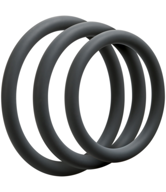 Doc Johnson OptiMALE Siliconen Penisring Set | 3 Maten Voor Langdurige Erectie & Comfort