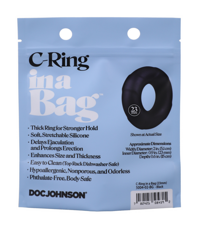 Doc Johnson Siliconen Cockring Voor Verhoogde Omvang En Langdurige Erections