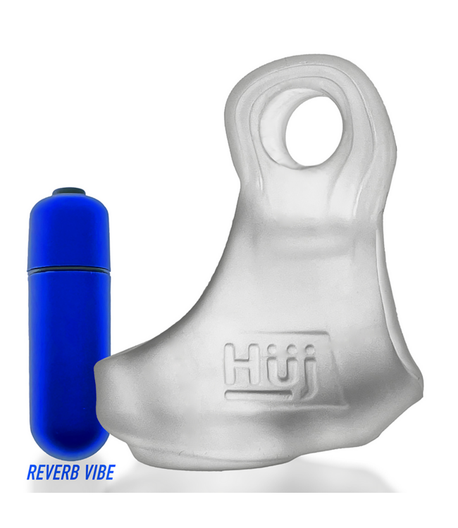 Hunkyjunk Revsling Reverb Vibe Sling Blau – Weicher Silikon-Cock-Sling für Intensität