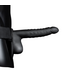Ouch! Curved Ribbed Hollow Strap-On 9.9 cm Black – Adjustable Pleasure Fun