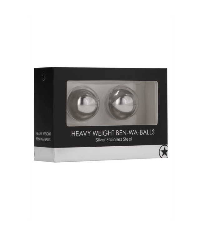 Ouch! Intense Comfort: Heavy Ben Wa Balls for Massage & Pelvic Strengthening
