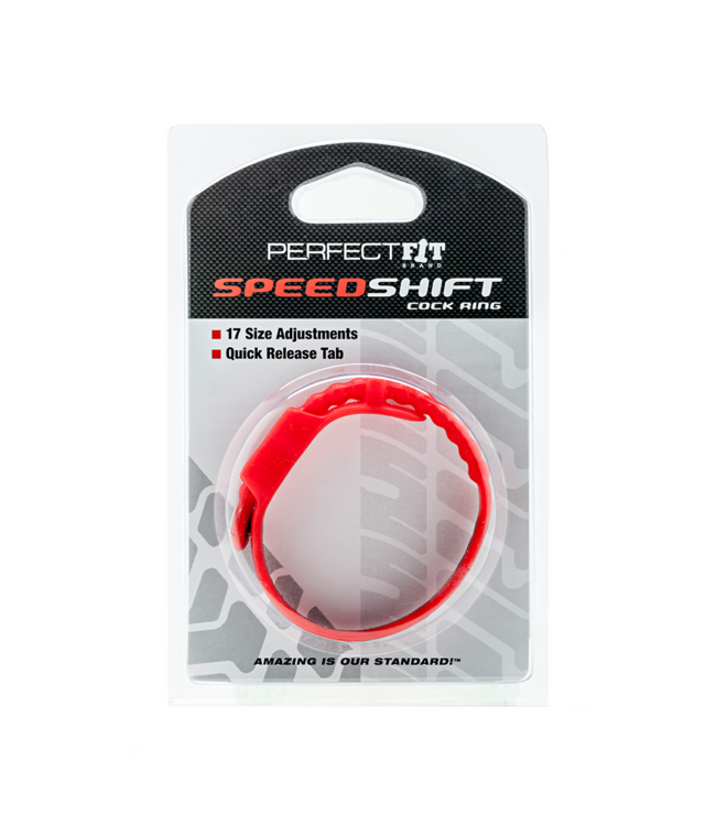 PerfectFitBrand Speed Shift Adjustable Cock Ring - 17 Sizes, Safe & Beginner-Friendly