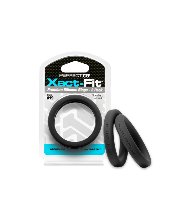 PerfectFitBrand Xact-Fit Cockring 2er-Pack #19 | Perfekte Passform & Komfort